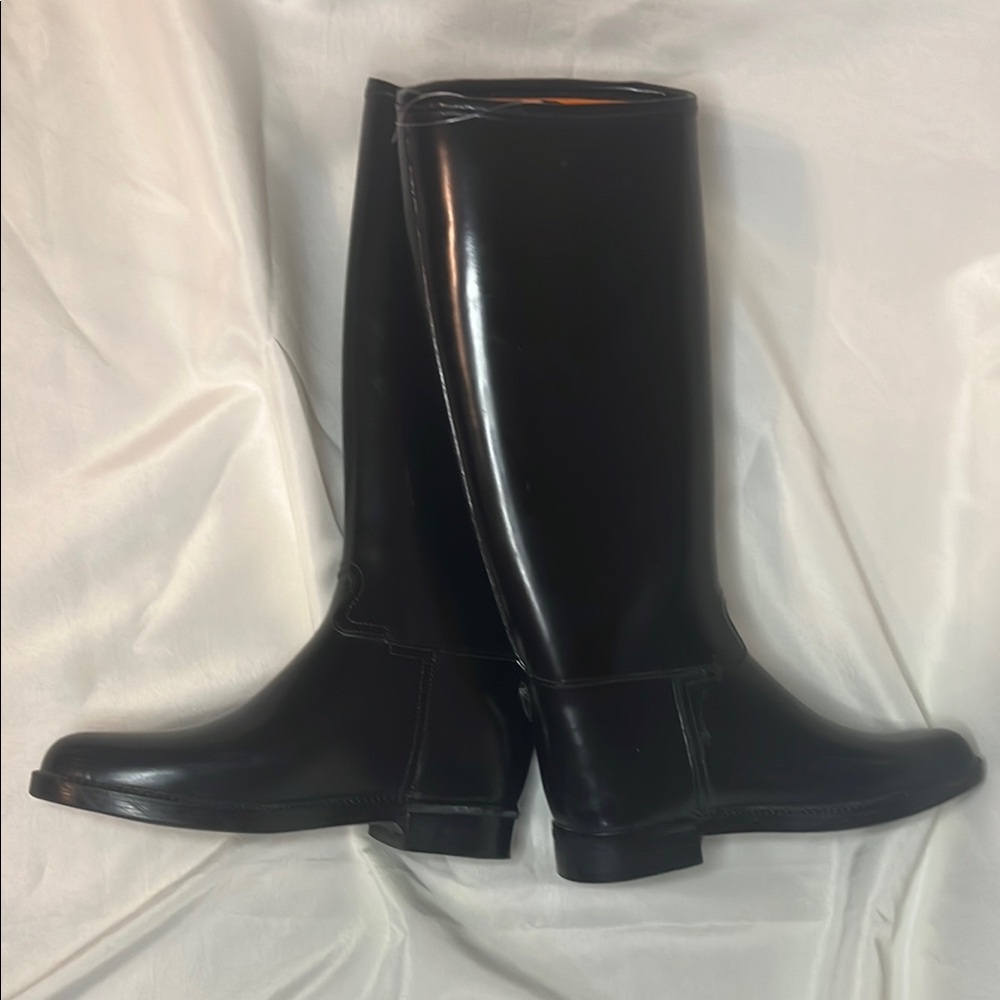 Derby Black Riding Boots - Picture 2 of 5